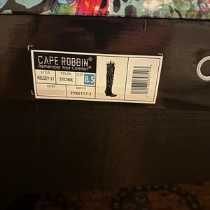 Cape Robbin Black Boots